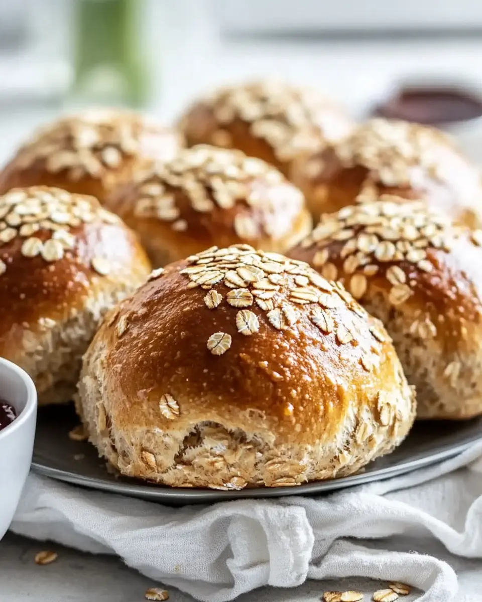 Haferflocken Brötchen ohne Hefe: Schnell & Sättigend Genuss! 5