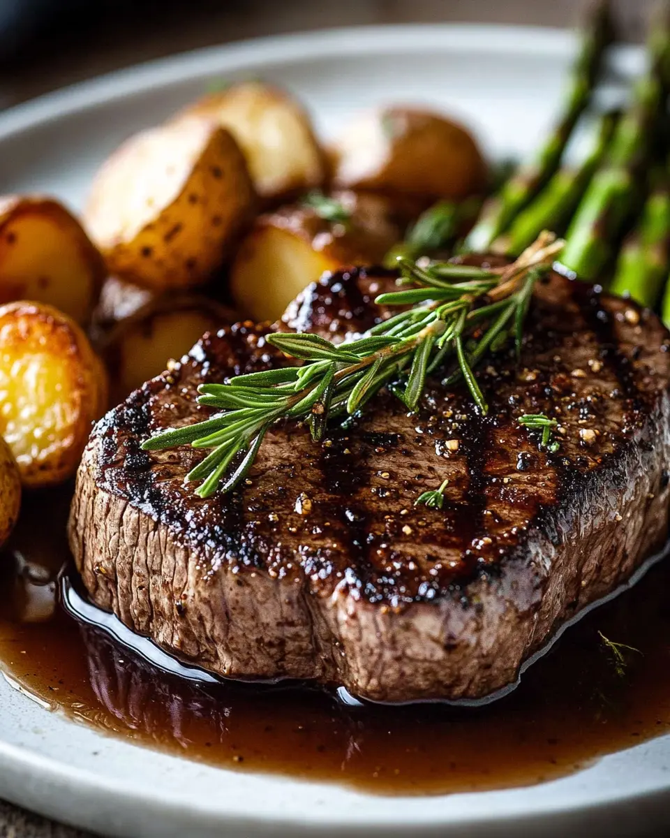 Knoblauch-Rosmarin-Steak: Juicy Perfection for Dinner Tonight 5