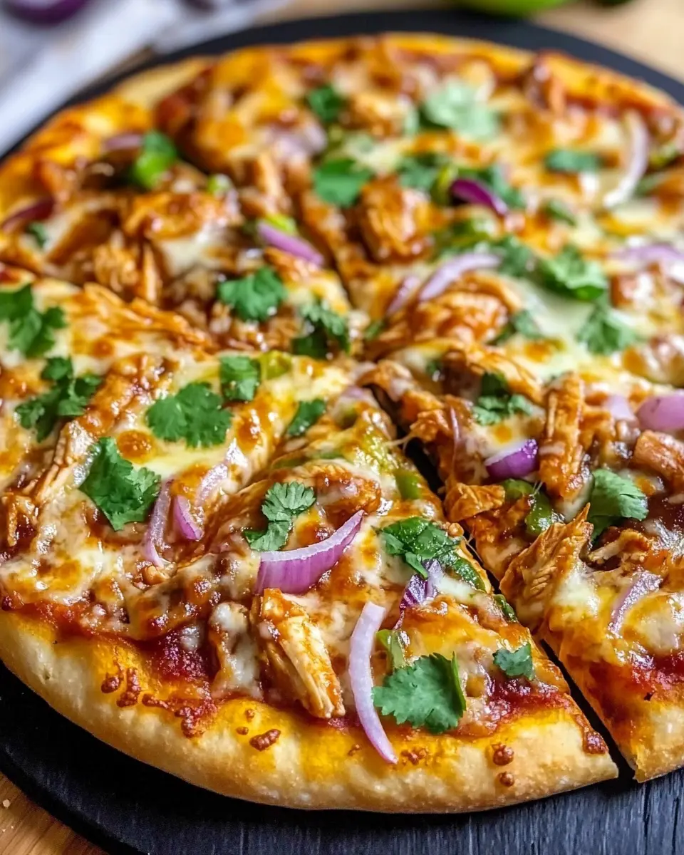 BBQ Hähnchen Pizza: Der saftige Genuss direkt vom Grill 7