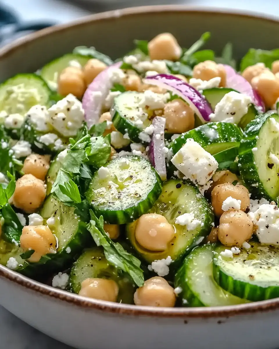 Gurkensalat mit Kichererbsen und Feta – 5 Gründe für das Sommer-Highlight First Image
