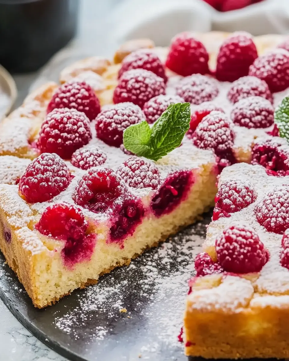 Schneller Himbeerkuchen: Das beste Rezept für köstliches Kuchenglück 6 d01k5phoifdpokaddriu