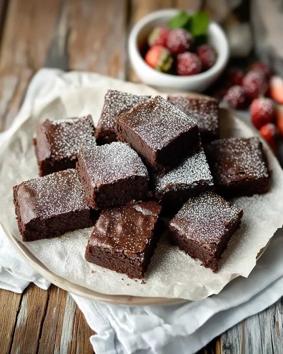 Gesunde Brownies mit Apfelmus – Bestes Rezept First Image