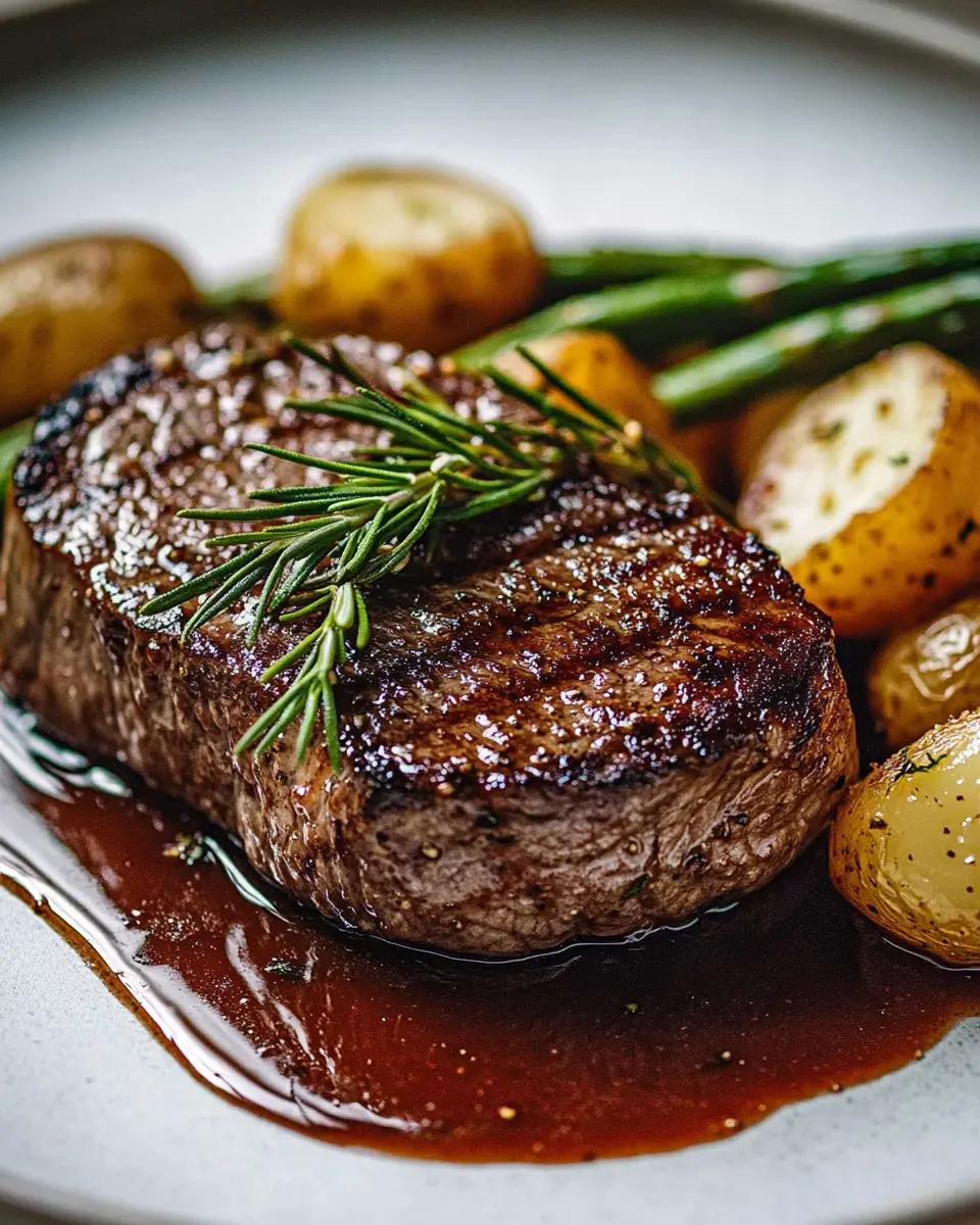 Knoblauch-Rosmarin-Steak First Image