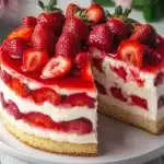 Erdbeertorte Rezept – Cremige Sommertorte mit Erdbeeren First Image