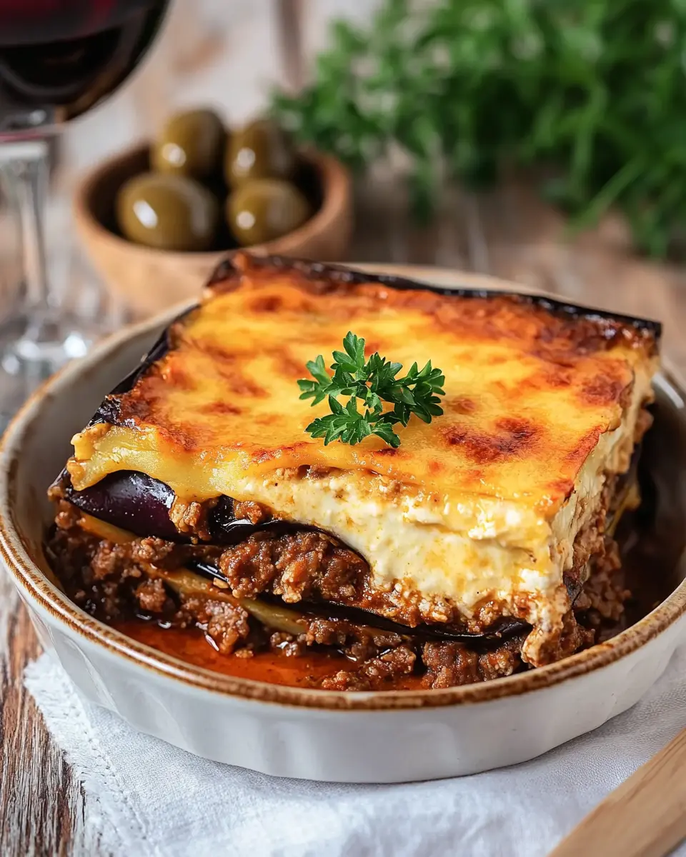 Moussaka Original Griechisch: The Best Comfort Food Recipe 7 emlbkm0qi1zaokg32ec9