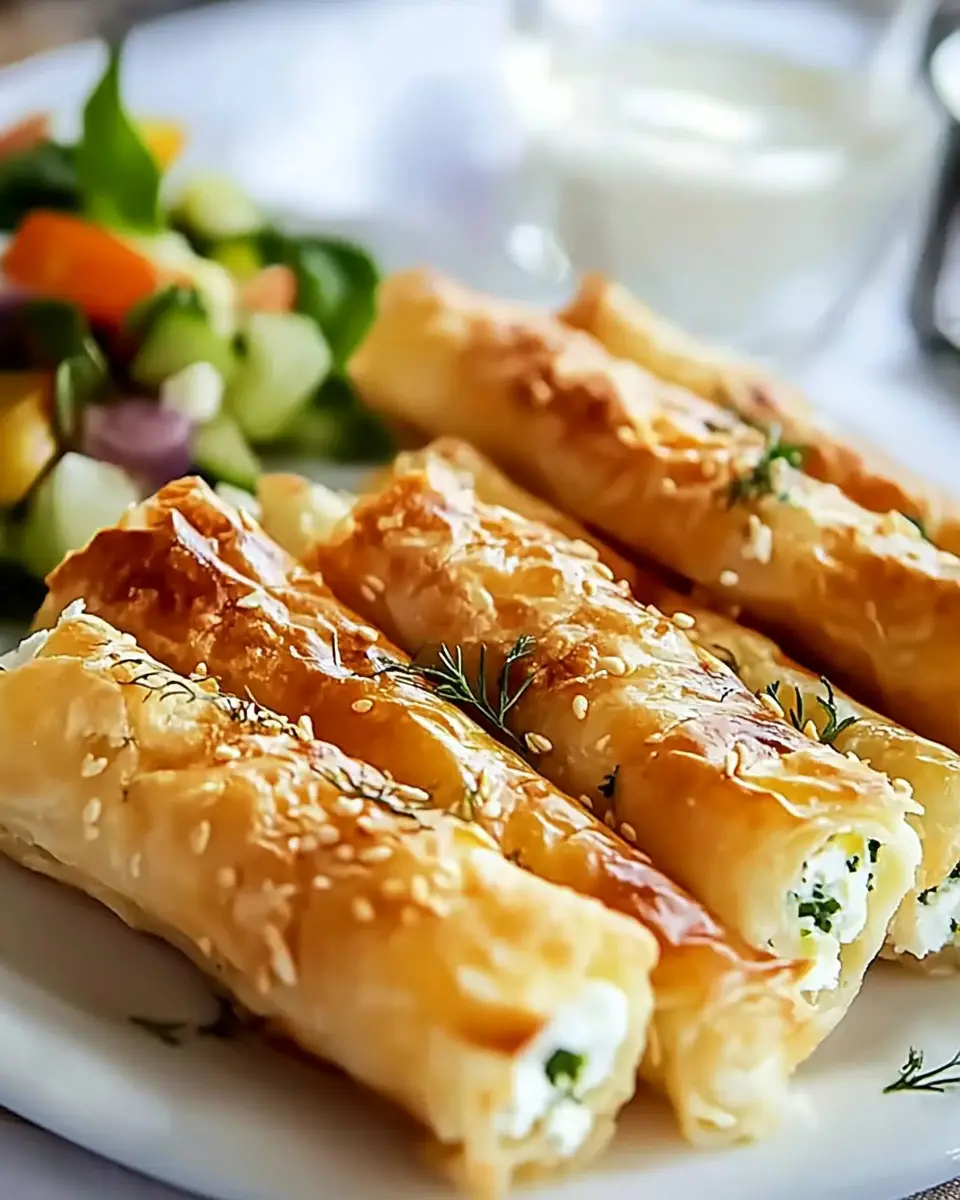 Knusprige Börek mit Feta – Bestes Rezept für Knusprigkeit und Genuss 5