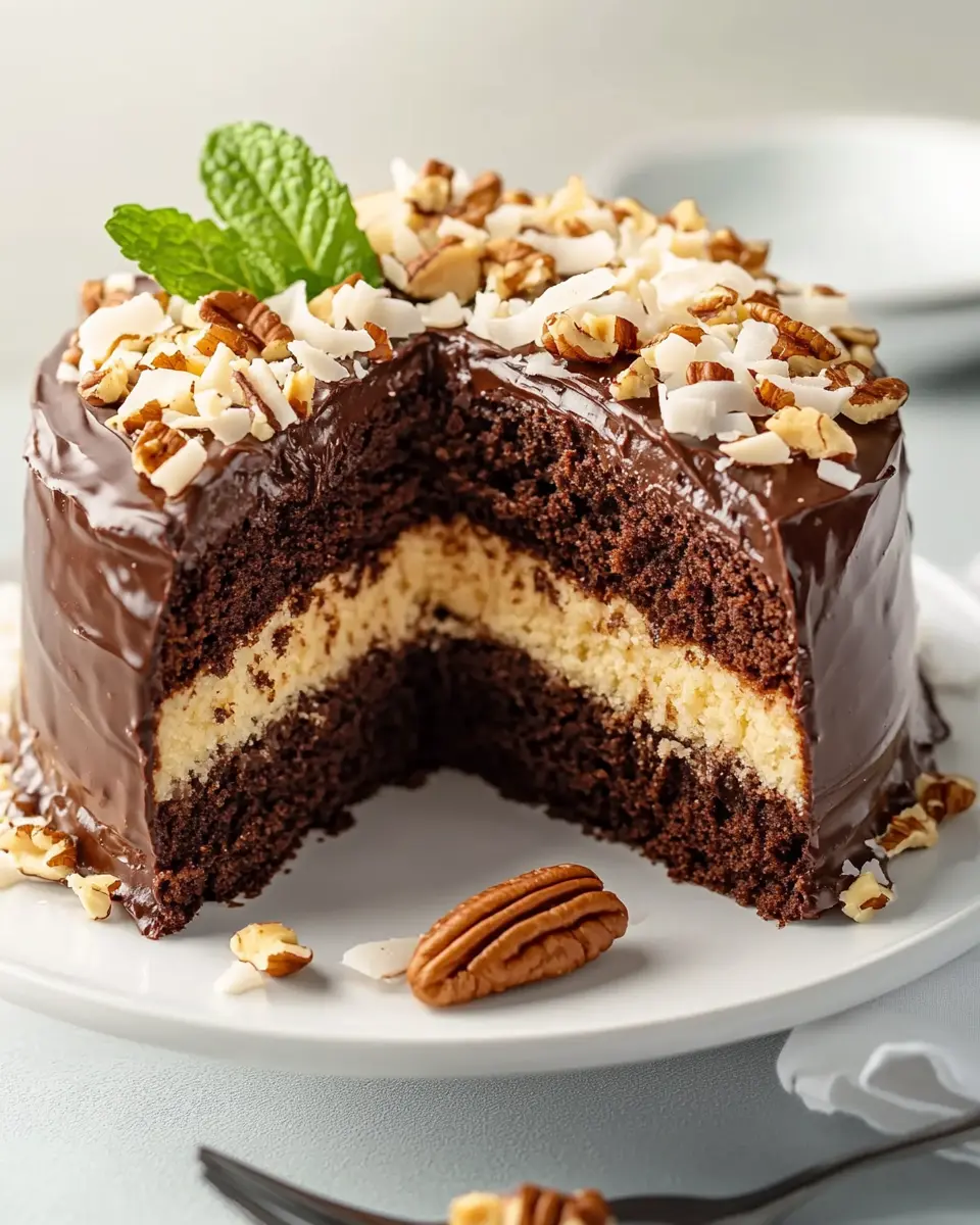 Schokoladenkuchen nach deutscher Art: Irresistibly Nutty Delight 5 fmacdbf0wdrkkv526b9p
