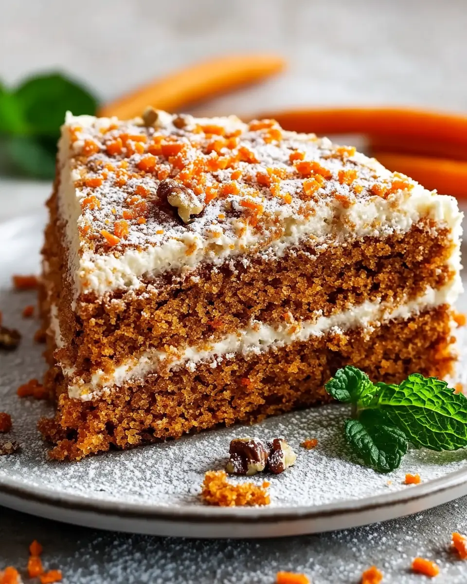 Saftiger Karottenkuchen ohne Mehl – aromatisch, gesund und unglaublich locker First Image