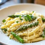 Pasta mit grünem Spargel und Parmesan – cremig, schnell & unwiderstehlich First Image
