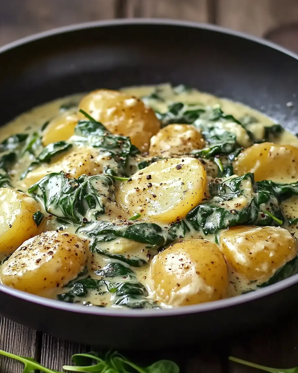 Cremige Spinat Kartoffel Pfanne – Bestes Rezept für Genuss 6