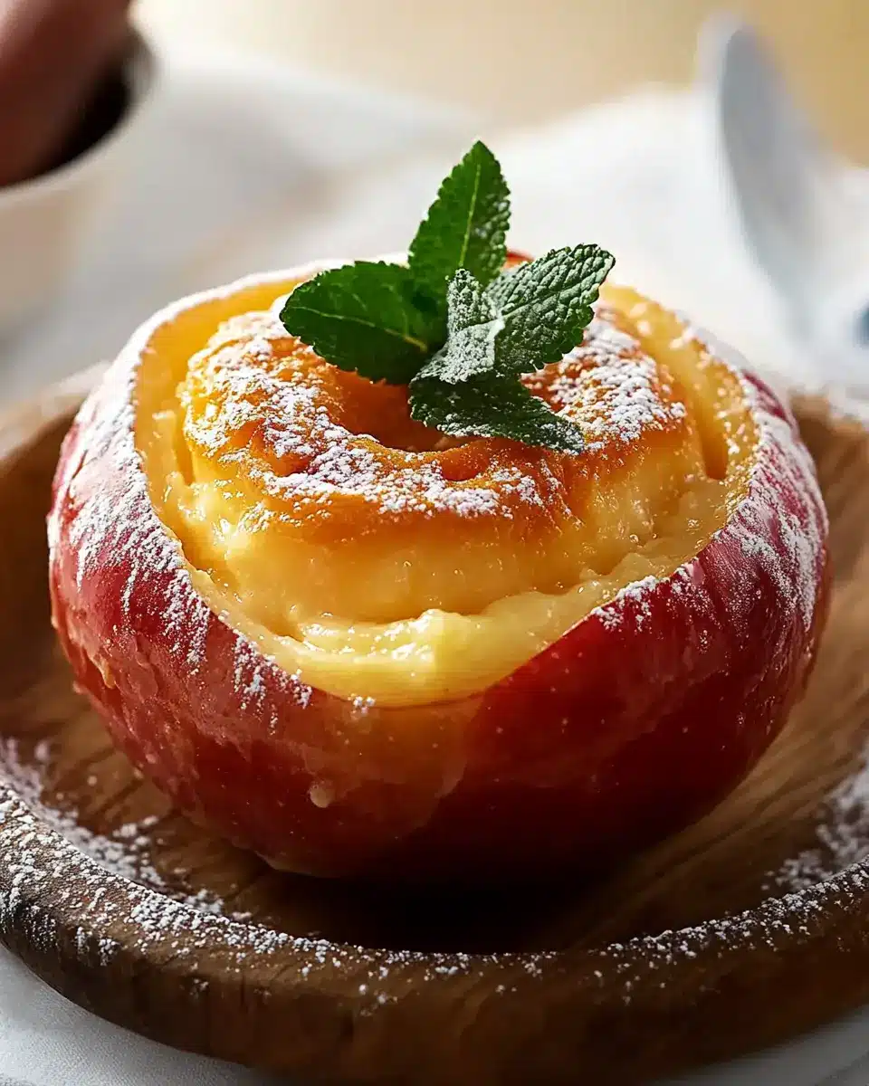 Cheesecake im Bratapfel: The Irresistibly Cozy Dessert You’ll Love 5