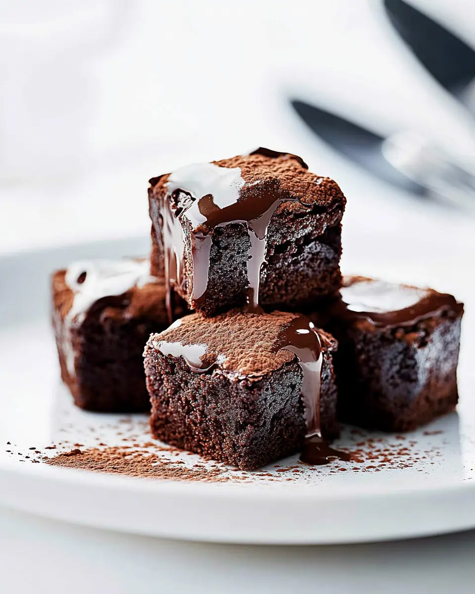 Heiße-Schokolade Brownie Bites First Image First Image