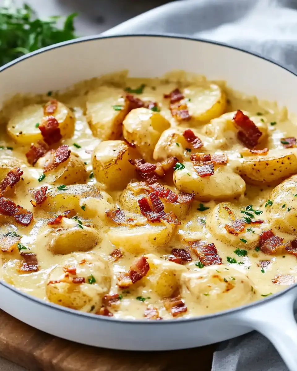 Kartoffelpfanne mit cremiger Sahnesoße: Your New Comfort Food! 5