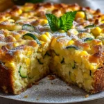 Zuckermais-Zucchini-Kuchen First Image
