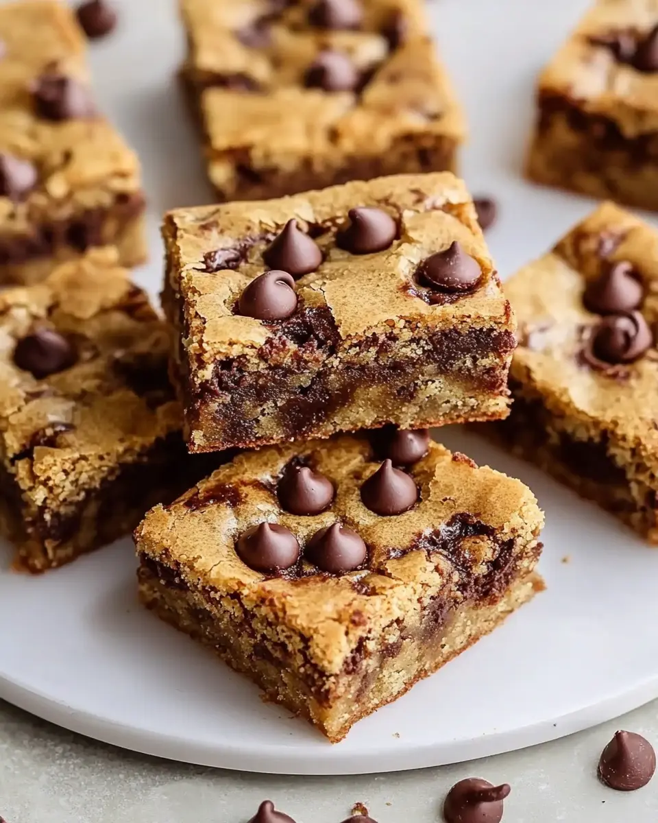 Blondies mit Schokodrops: Saftig, vegan und einfach unwiderstehlich 7