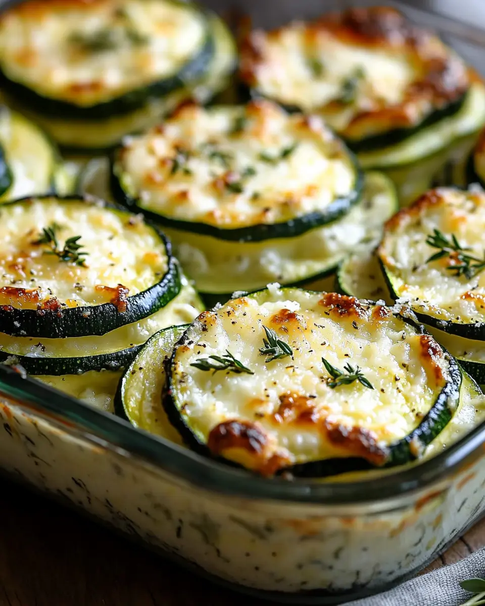 Zucchini-Auflauf mit Hüttenkäse und Parmesan: Irresistibly Creamy! 5