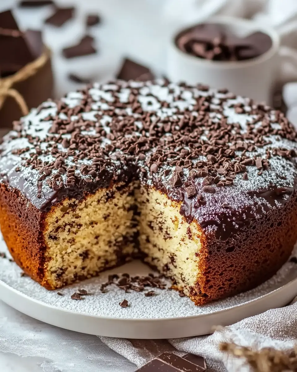 Kuchen mit Schokostreuseln – Bester Rührkuchen First Image