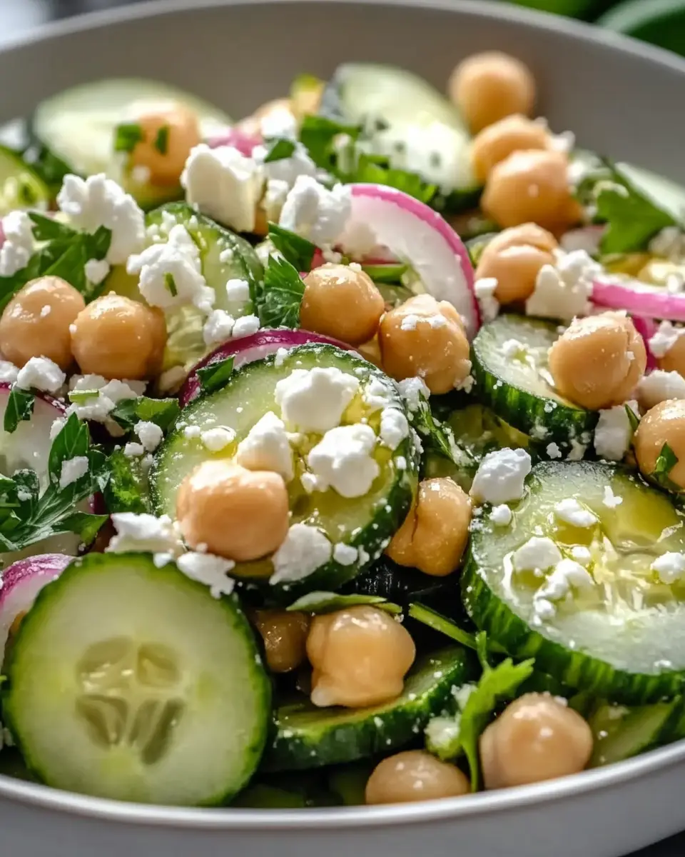 Gurkensalat mit Kichererbsen und Feta – 5 Gründe für das Sommer-Highlight First Image