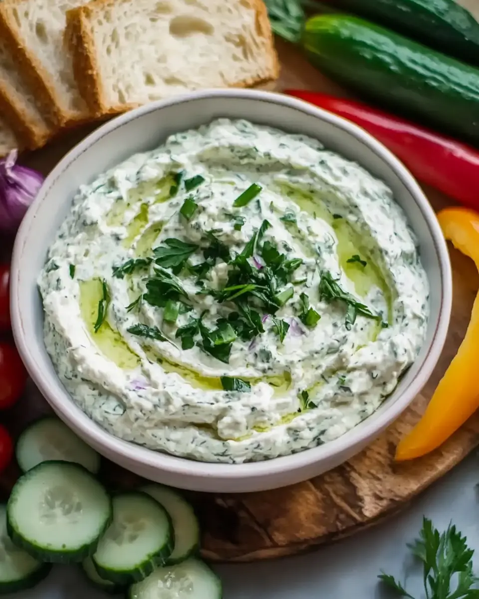Bärlauch Feta Dip – Der cremige Frühlingsklassiker für Brot, Grill & Gemüse First Image