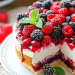 Beeren Mascarpone Torte: Sommerliche Verführung mit Frische und Cremigkeit First Image