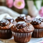 Schokomuffins mit Zuckerstreuseln – Saftiges Rezept First Image First Image