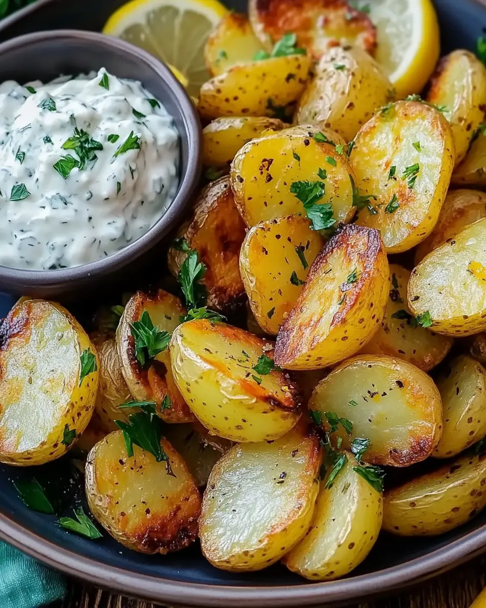 Griechische Kartoffeln mit Zitrone – Top Rezept First Image