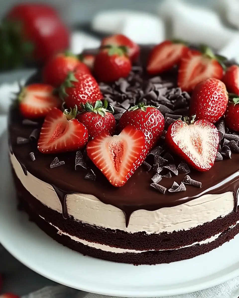 Erdbeer Schoko Torte: Easy 9-Step Heavenly Delight! 5