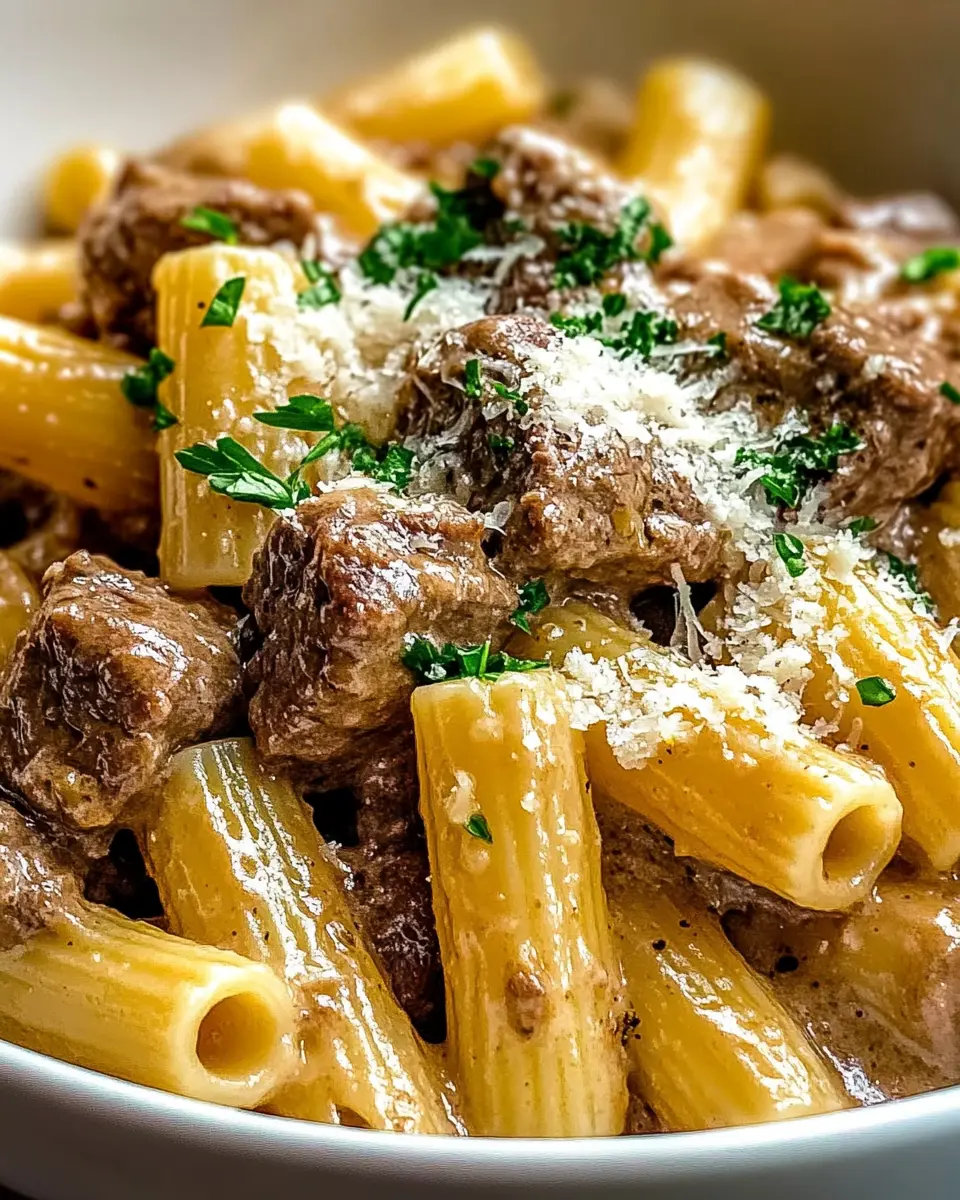 Cremiges Parmesan-Rindfleisch: Irresistibly Creamy Delight 7