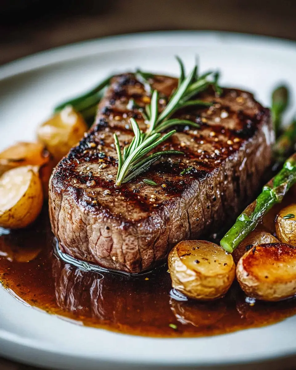 Knoblauch-Rosmarin-Steak: Juicy Perfection for Dinner Tonight 7