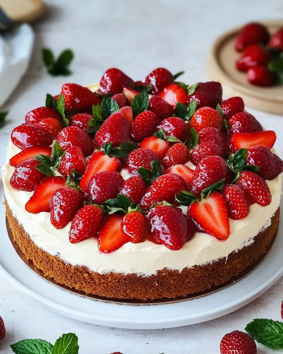 Erdbeerkuchen mit Mascarpone: A Joyfully Rich Delight 7
