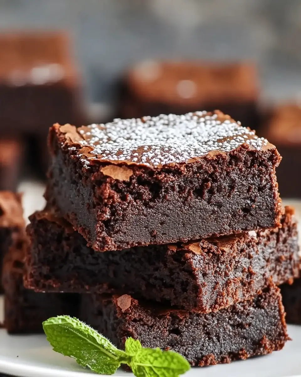 Vegane Zucchini Brownies – Saftig, Schokoladig & Einfach First Image First Image