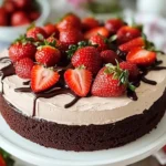 Erdbeer Schoko Torte – Einfaches Rezept mit 9 Schritten First Image