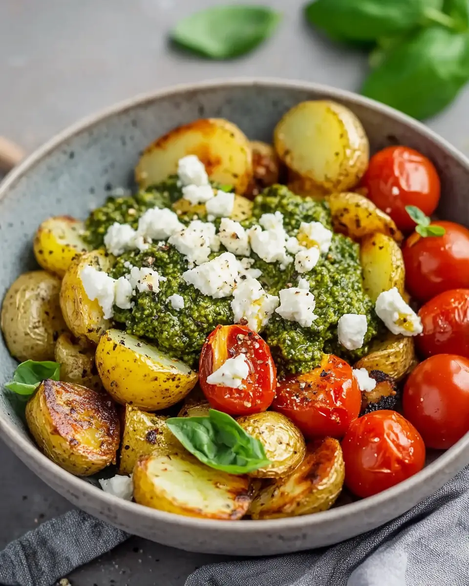 Pesto Kartoffel Bowl: Easy Comfort Food That Wows Your Tastebuds 7