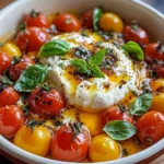 Heißer Honig-Tomaten-Burrata-Dip First Image