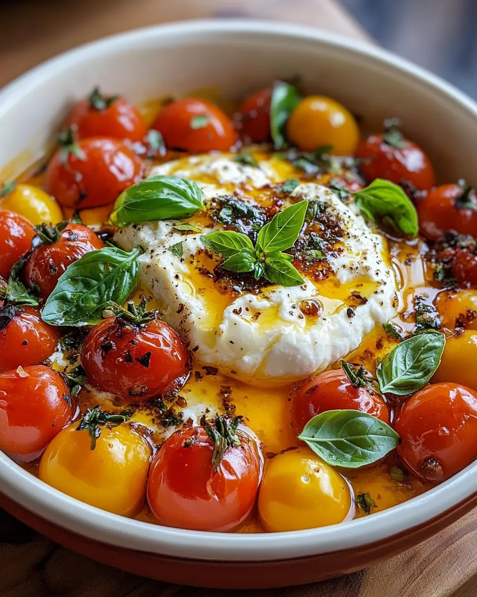 Heißer Honig-Tomaten-Burrata-Dip First Image