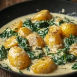 Cremige Spinat Kartoffel Pfanne – Bestes Rezept First Image First Image
