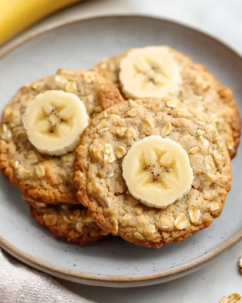 Bananenkekse – Einfaches Rezept ohne Zucker First Image First Image
