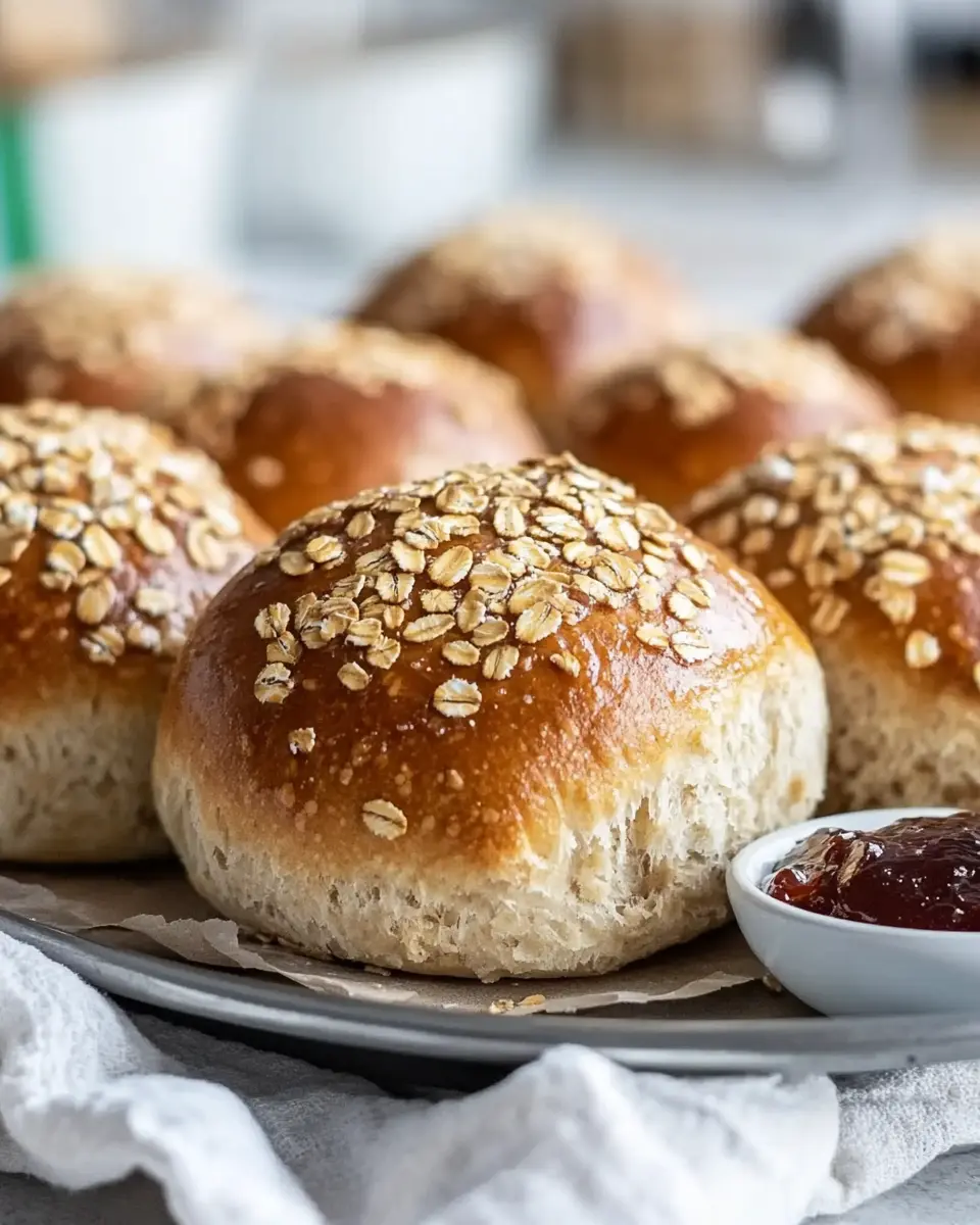 Haferflocken Brötchen ohne Hefe: Schnell & Sättigend Genuss! 6