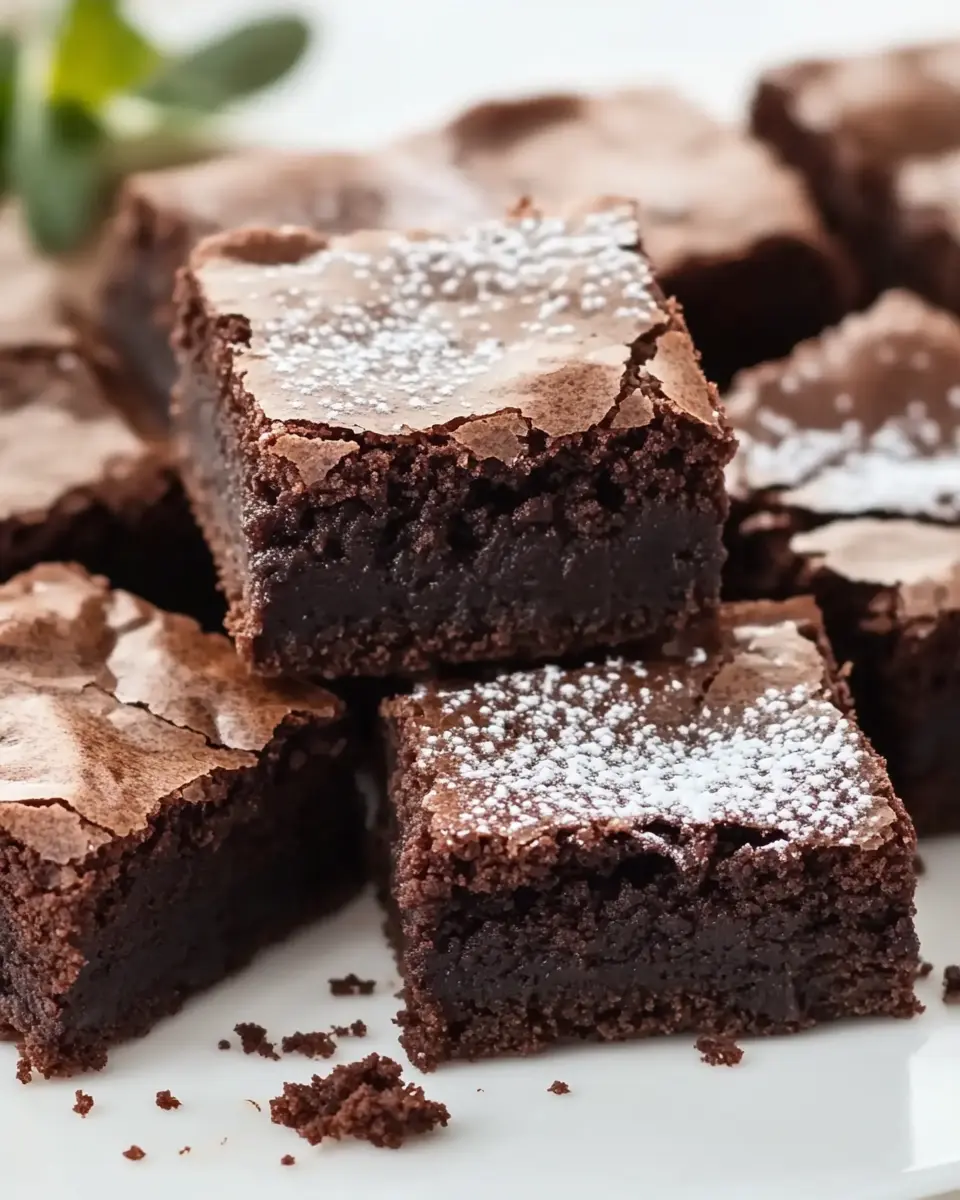 Saftige Schoko Brownies – Bestes Rezept First Image First Image