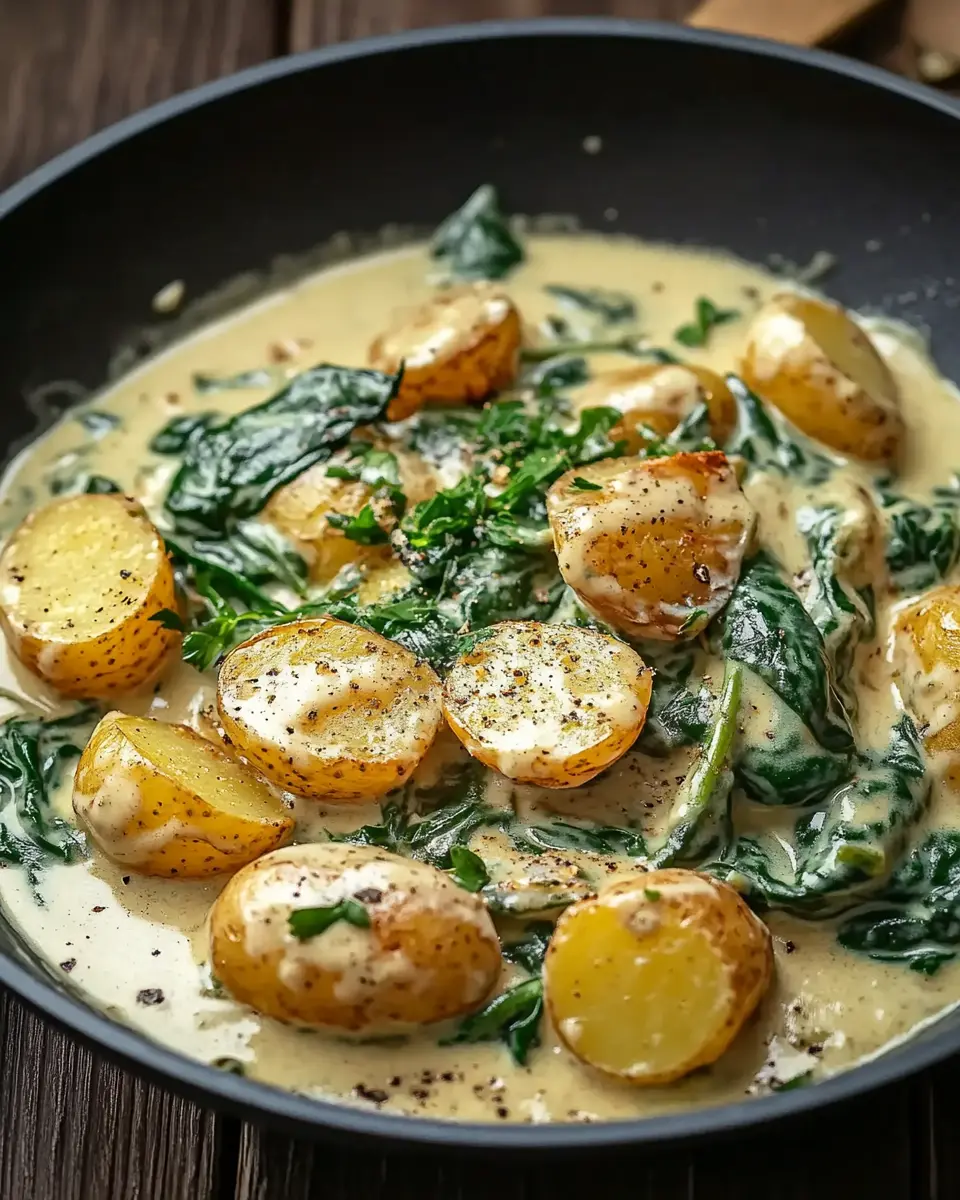 Cremige Spinat Kartoffel Pfanne – Bestes Rezept für Genuss 5 scdwgv2ewwhv8reorz1u