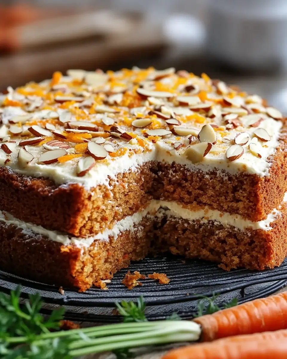 Saftiger Karottenkuchen ohne Mehl: Unglaublich locker & gesund 7