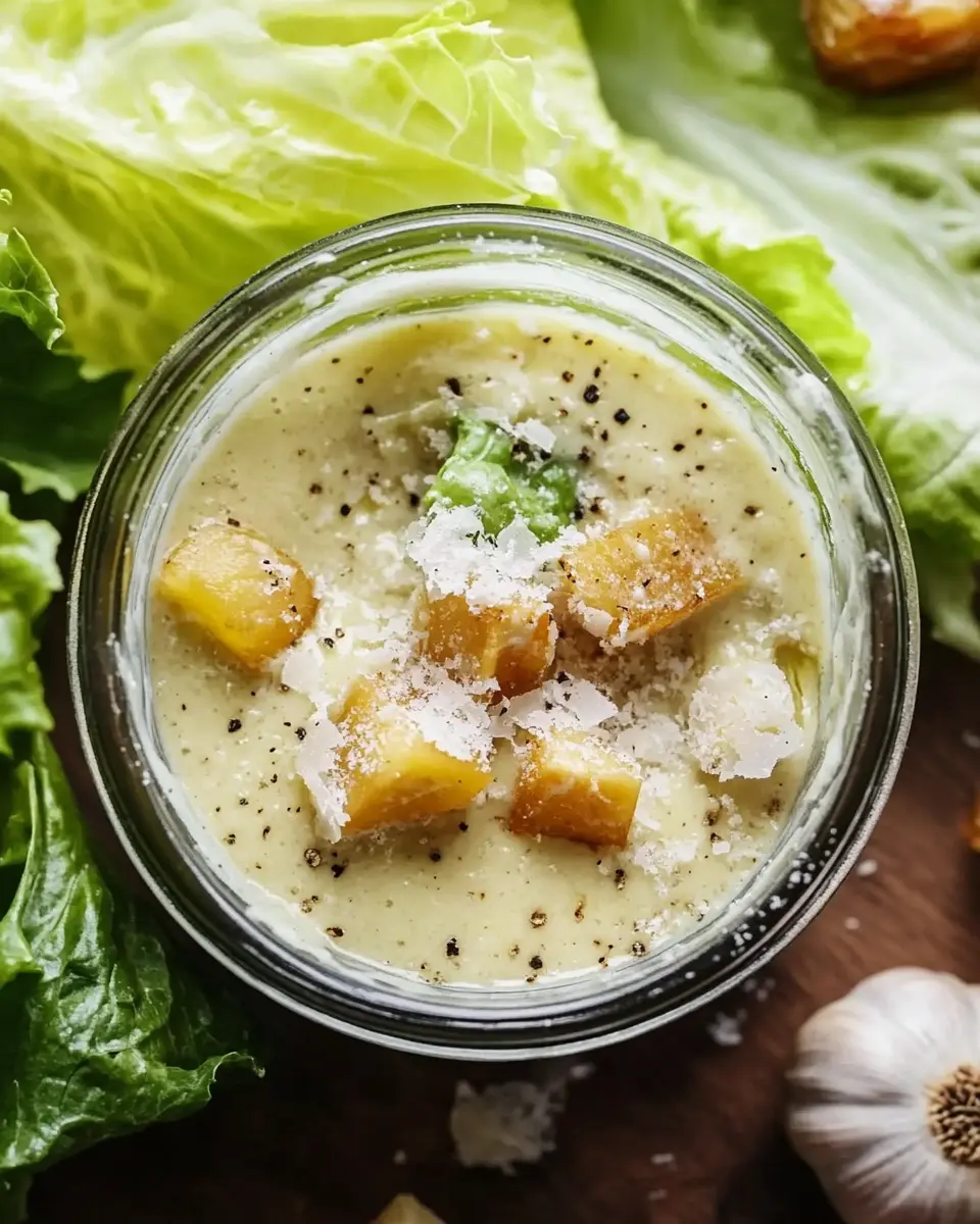 Caesar Salatdressing: Easy & Irresistible Homemade Twist 5