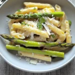 Pasta mit grünem Spargel und Parmesan – cremig, schnell & unwiderstehlich First Image