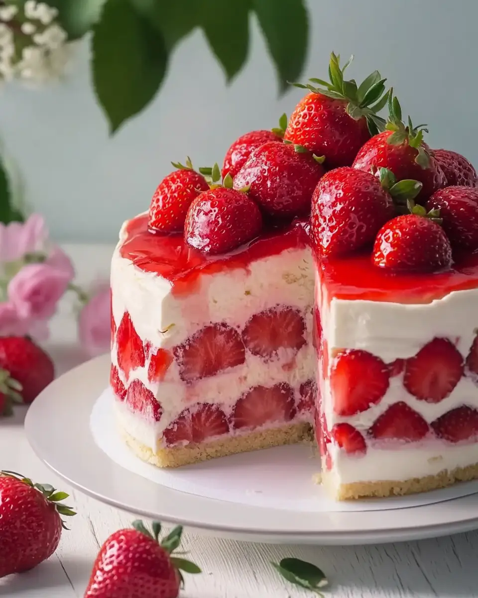 Erdbeertorte Rezept: Indulgente, Cremige Sommertorte mit Erdbeeren 6 t7uuqw6zvpvohknws3we