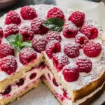 Schneller Himbeerkuchen – Das beste Rezept für spontanes Kuchenglück First Image