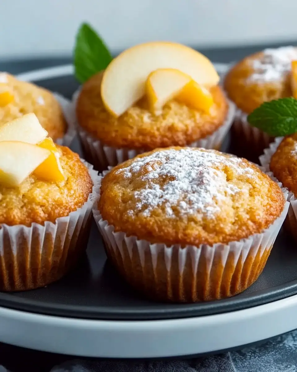 Gesunde Apfelmuffins First Image