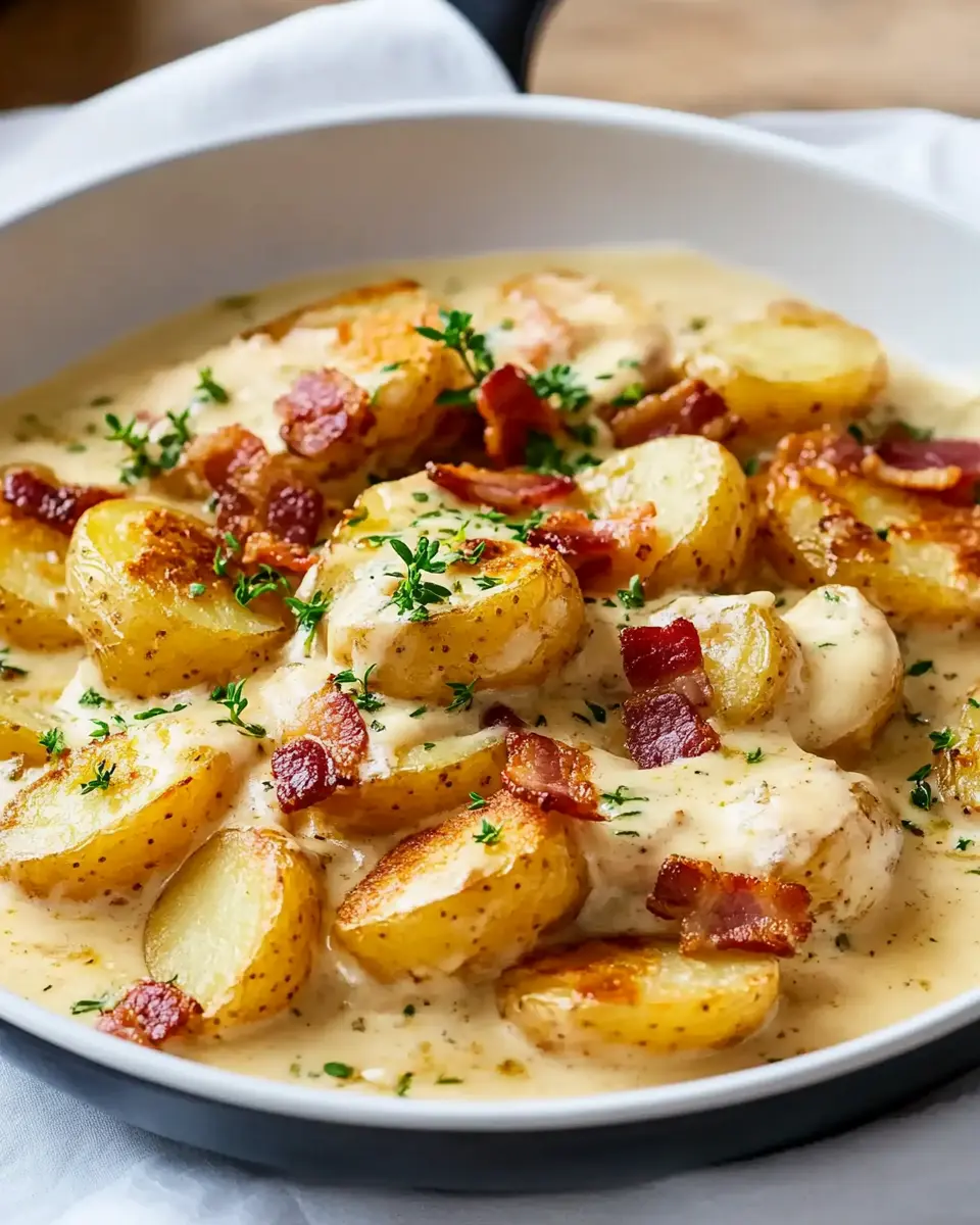Kartoffelpfanne mit cremiger Sahnesoße: Your New Comfort Food! 7 ubjlmvby8ki0tizyi6l9