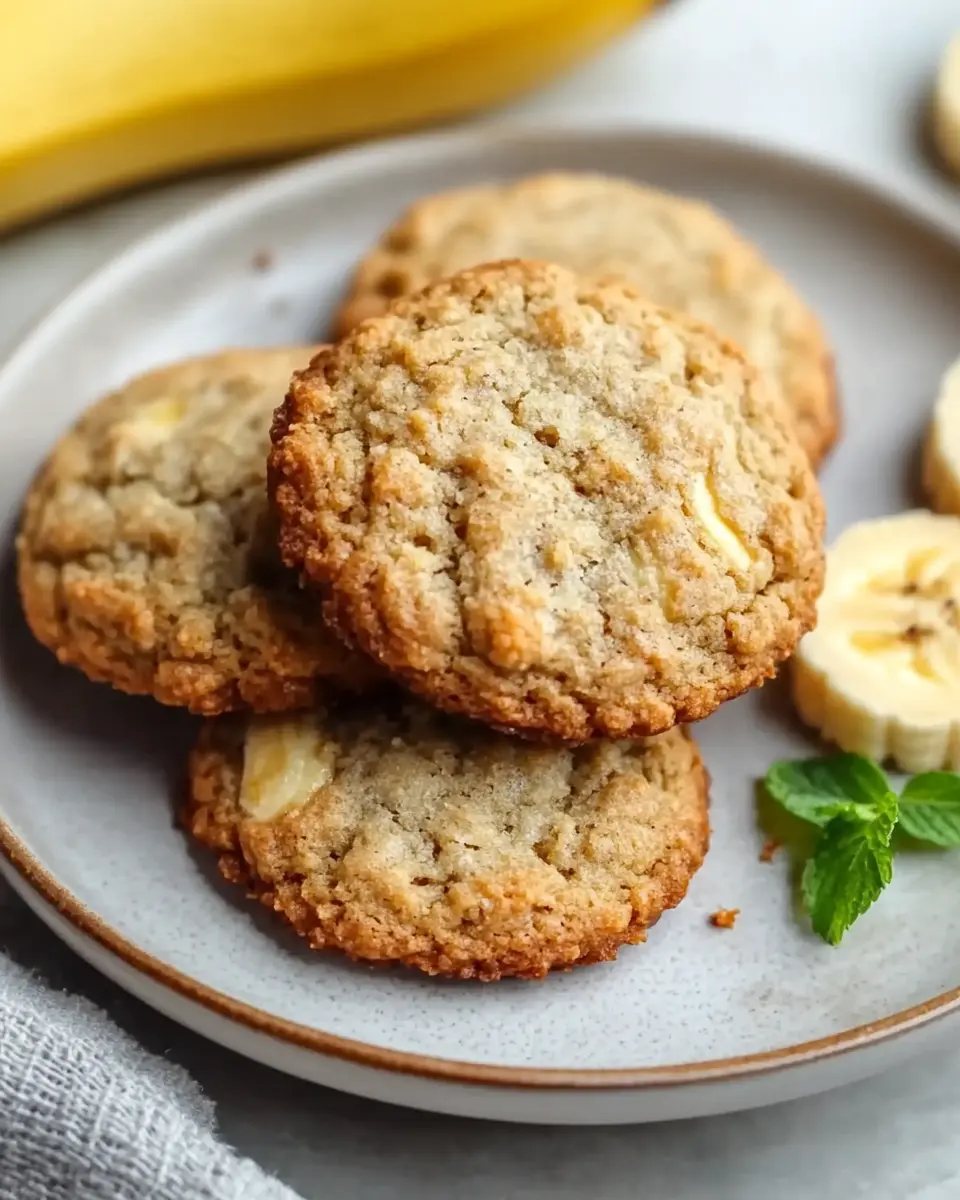 Bananenkekse – Einfaches Rezept ohne Zucker First Image