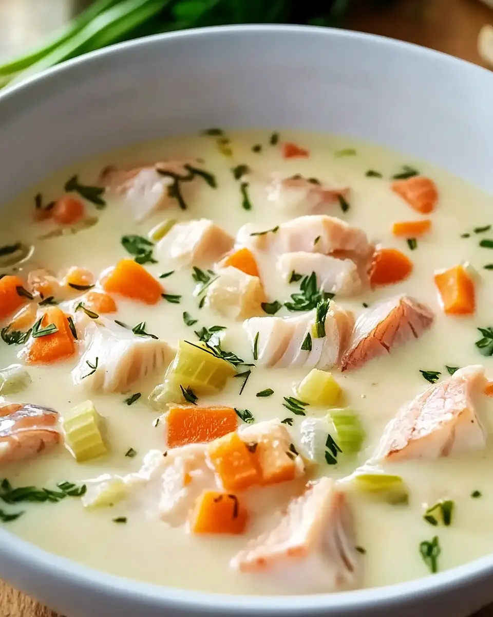 Fiskesuppe cremige norwegische fischsuppe: Pure Wohlfühlküche! 7