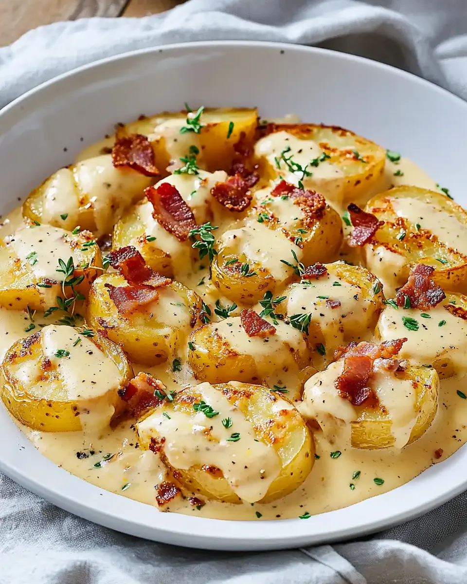 Kartoffelpfanne mit cremiger Sahnesoße: Your New Comfort Food! 6